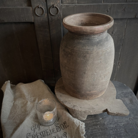 Oude Nepalese pot K (H 30,5 cm)