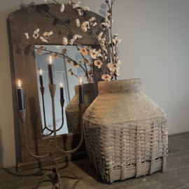 Authentieke Chinese leemmand k (42 cm hoog)