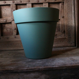 Kunststof pot "Cypress green" (Ø 34 cm)