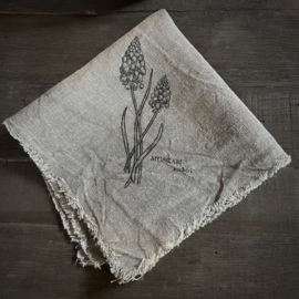 Shabby linnen  'Muscari' (45x45 cm)