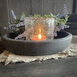 Aardewerken schaal  ( Dia 21,5 cm.)