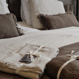 Linnen sierkussen Luksa (br 60 cm)