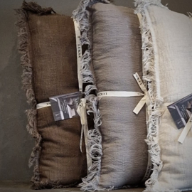 Linnen sierkussen Luksa (br 60 cm)