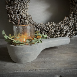 Houten lepel/ bowl L (L 24,5 cm)