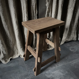 Houten kruk 'Nieuw'(H 45 cm)