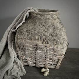 Authentieke Chinese vis leemmand x (40 cm hoog)