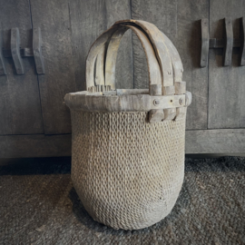 Authentieke Chinese plukmand XL  (H 63 cm)