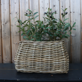 Rattan mand (Br 48 cm)