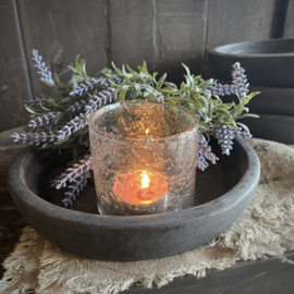 Aardewerken schaal  ( Dia 21,5 cm.)