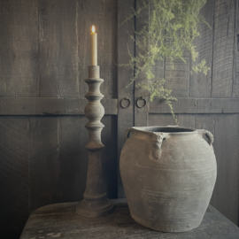 Massief houten kandelaar Luksa 'Carma' ( 48 cm.)