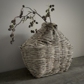 Authentieke Chinese vis leemmand (48 cm breed)