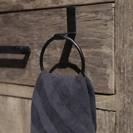 Handdoeken ring 'metaal'