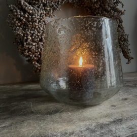 Windlicht 'Bubble' bol XL ( Ø 21 cm.)