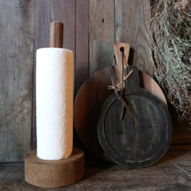 Houten keukenrolhouder