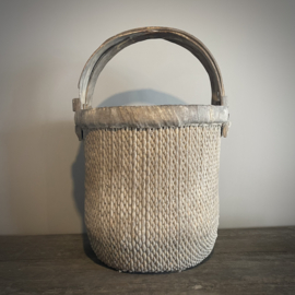 Authentieke Chinese plukmand XL  (H 63 cm)