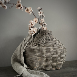 Authentieke Chinese vis leemmand (48 cm breed)