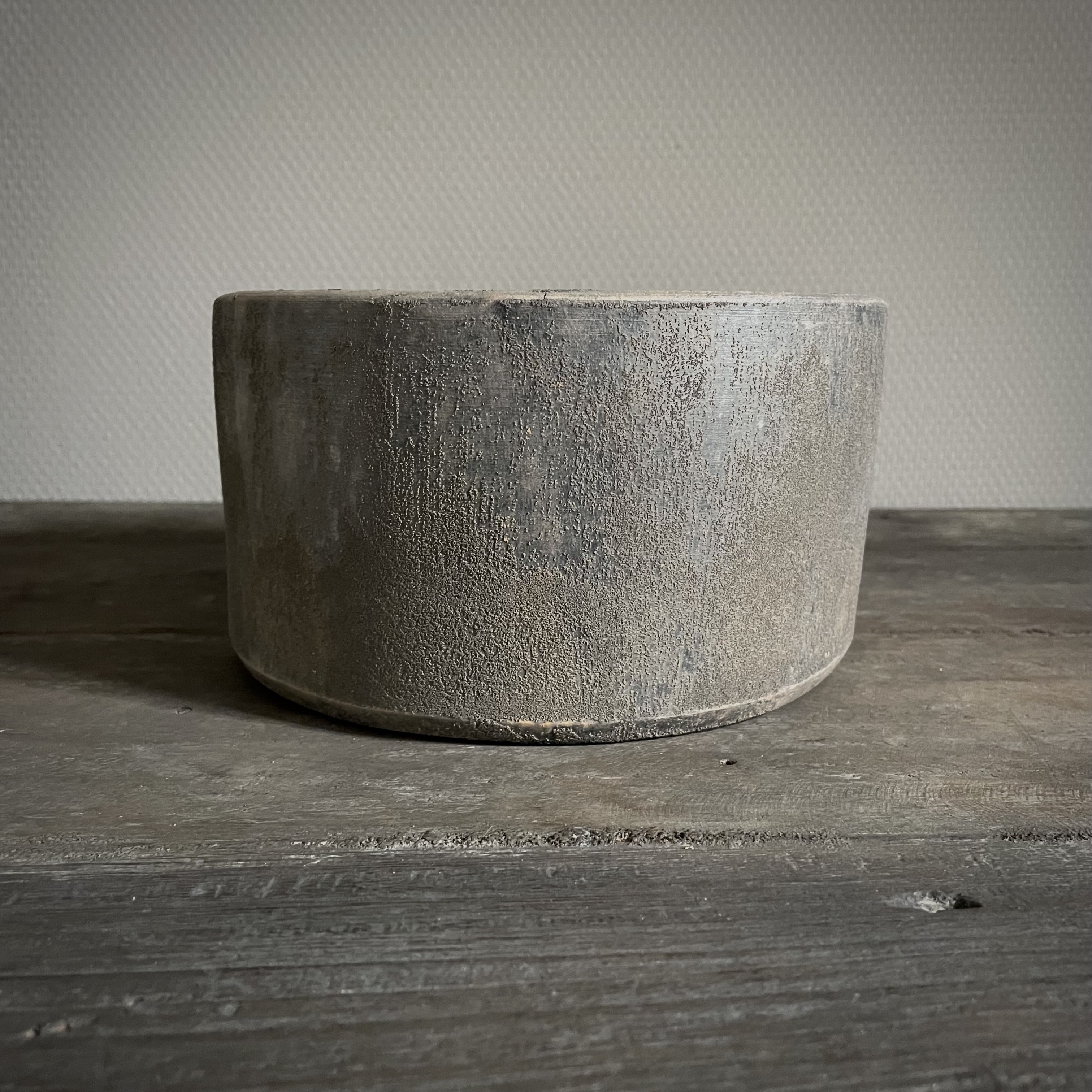 Aardewerken bowl (H 11 cm)