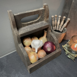 Houten bakje Luksa (L 25 cm)