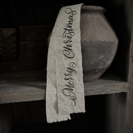 Shabby lint 'Merry Christmas (L 95 cm.)