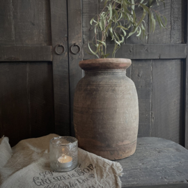 Oude Nepalese pot K (H 30,5 cm)