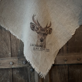 Shabby linnen  'Ree' (45x45 cm)