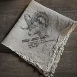 Shabby linnen  'Ram' (45x45 cm)