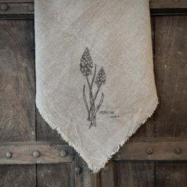 Shabby linnen  'Muscari' (45x45 cm)