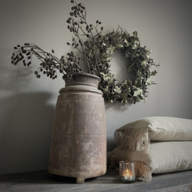 Authentieke houten Naga pot (H 49 cm)
