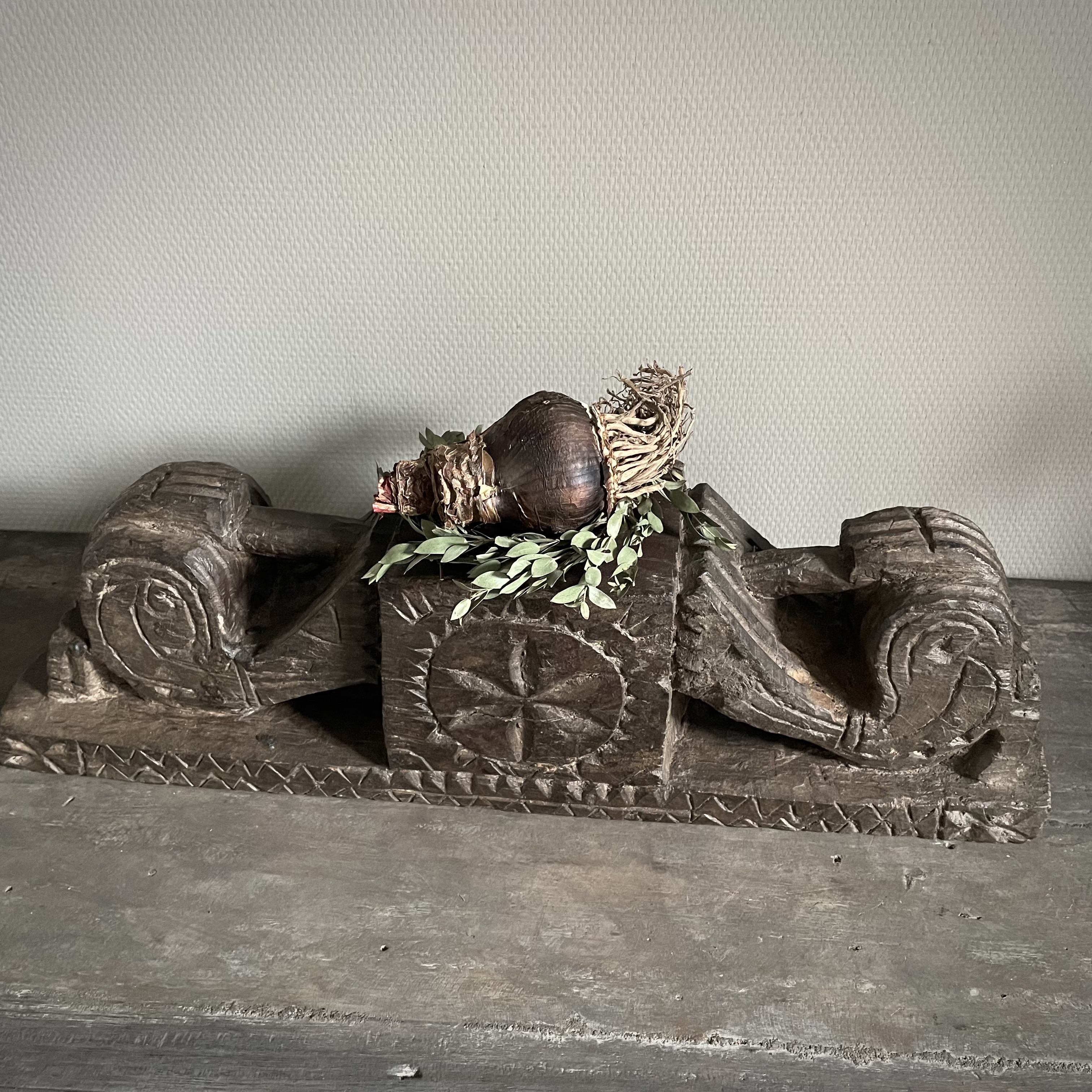 Oud ornament NR 40 ( L 62,5 cm.)