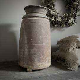 Authentieke houten Naga pot (H 49 cm)