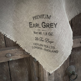 Shabby linnen  'Earl Grey' (45x45 cm)