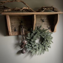 Regaal/ kapstok wagon hout (Br 90 cm)
