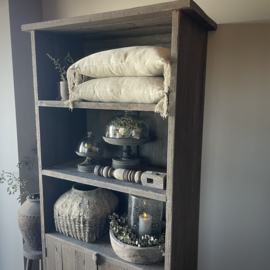 Open vakkenkast 'Driftwood' (200 cm hoog)