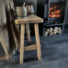 Houten kruk 'Nieuw' (Br 50 cm)
