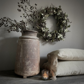 Authentieke houten Naga pot (H 49 cm)