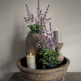 Lavendel in pot 'kunst' (H 45 cm)