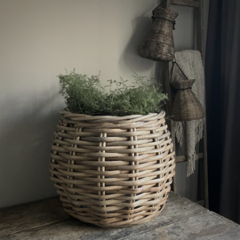 Rattan mand van het merk Brynxz L (H 54 cm)