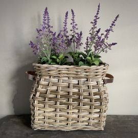 Lavendel in pot 'kunst' (H 45 cm)