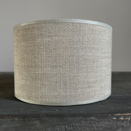 Lampenkap Linnen 'bruin' (Ø 20 cm.)