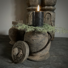 Oud Nepalees potje  'X' (H 18 cm)