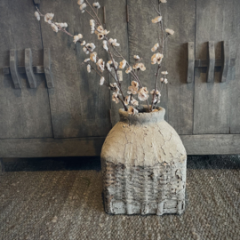 Authentieke Chinese leemmand n (40 cm hoog)