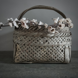 Authentieke Chinese pluk mand k (H 45 cm)