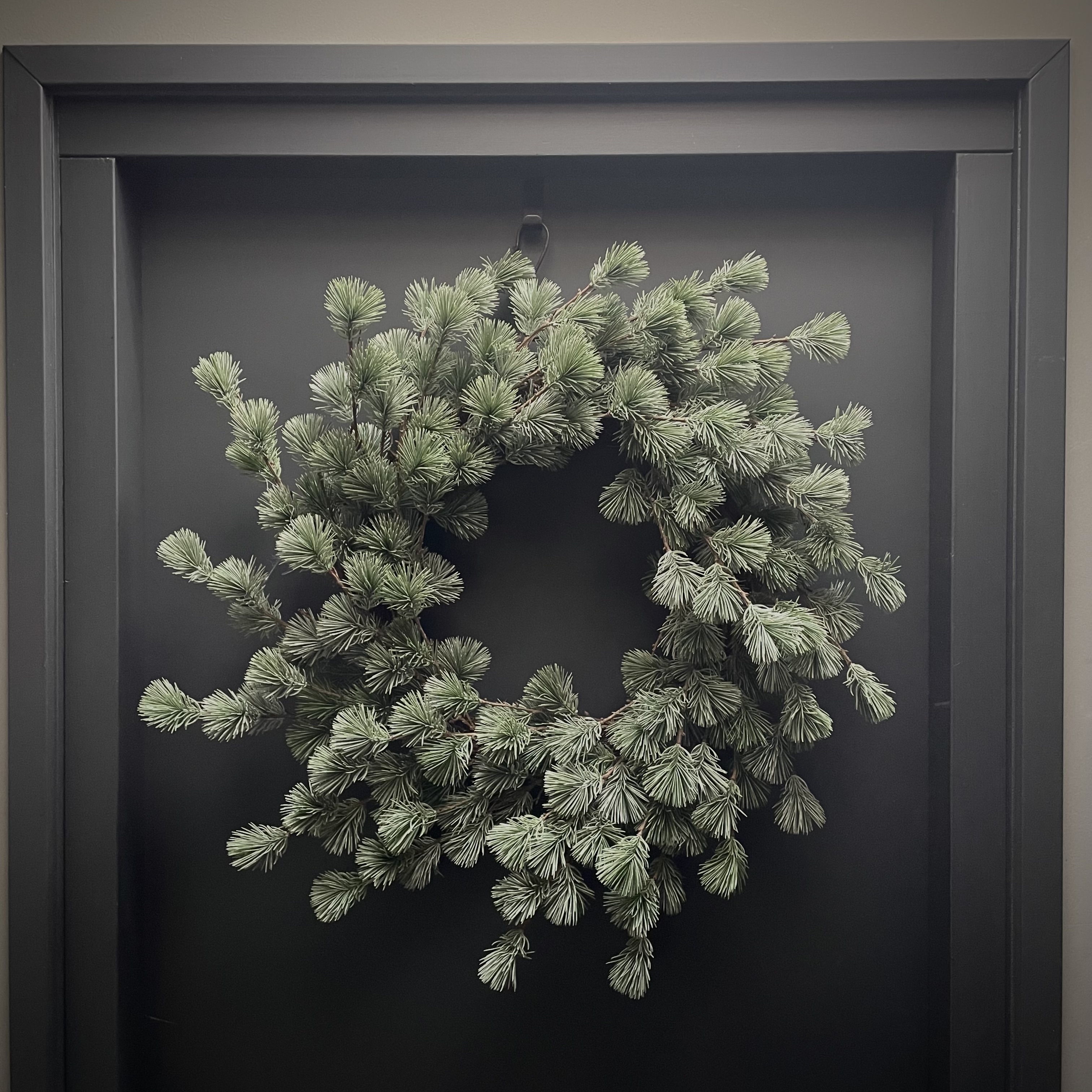 Larix 'kunst' krans  XL (Ø 60 cm)