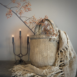 Authentieke Chinese plukmand XL  (H 63 cm)