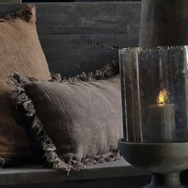 Linnen sierkussen Luksa (br 60 cm)