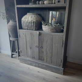 Open vakkenkast 'Driftwood' (200 cm hoog)