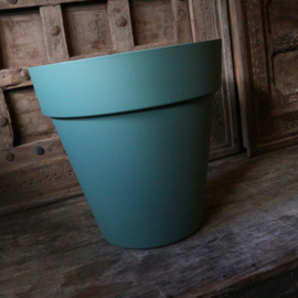 Kunststof pot "Cypress green" (Ø 34 cm)