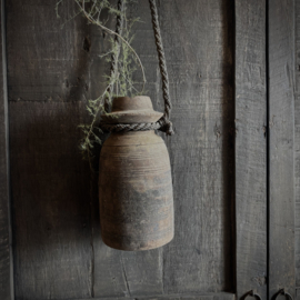 Oude Nepalese pot 89 (H 25,5 cm)