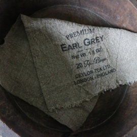 Shabby linnen  "Earl Grey"(30x45 cm)