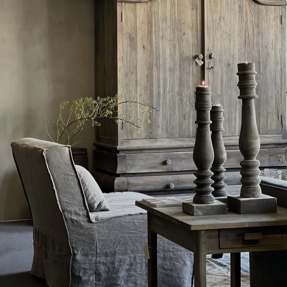 Fauteuil LaLinde Taupe Aura Peeperkorn